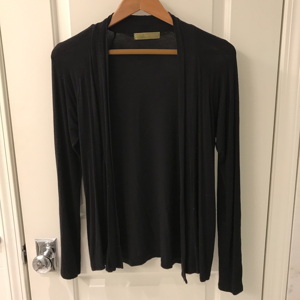 Black cardigan.  Size Small.